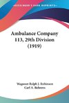 Ambulance Company 113, 29th Division (1919)