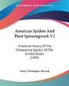 American Spiders And Their Spinningwork V1