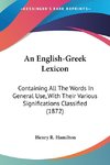 An English-Greek Lexicon