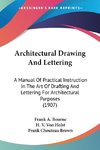 Architectural Drawing And Lettering