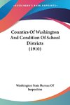 Counties Of Washington And Condition Of School Districts (1910)