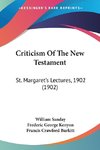 Criticism Of The New Testament