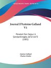 Journal D'Antoine Galland V1