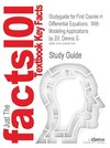 Studyguide for First Course in Differential Equations