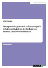 Exemplarisch- genetisch - dramaturgisch: Lehrkunstdidaktik in der Biologie am Beispiel Linnés Wiesenblumen