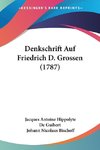 Denkschrift Auf Friedrich D. Grossen (1787)