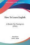 How To Learn English