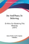 Joy And Peace, In Believing