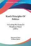 Kant's Principles Of Politics