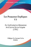 Les Pseaumes Expliques V3