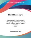 Lloyd Manuscripts