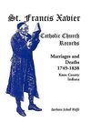 St. Francis Xavier Catholic Church Records