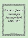 Pontotoc County, Mississippi, Marriage Book, 1849-1891