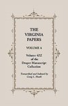 The Virginia Papers, Volume 4, Volume 4zz of the Draper Manuscript Collection