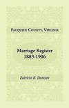 Fauquier County, Virginia, Marriage Register, 1883-1906