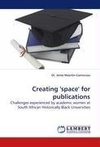Creating 'space' for publications