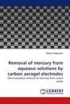 Removal of mercury from aqueous solutions by carbon aerogel electrodes