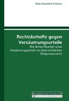 Rechtsbehelfe gegen Versäumungsurteile