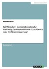 Ralf Stoeckers moralphilosophische Auflösung der Hirntoddebatte - Durchbruch oder Problemverlagerung?