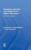 Tennant, M: Teaching, Learning and Research in Higher Educat