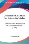 Contribution AL'Etude Des Poivres Et Cubebes