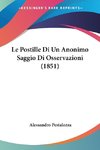 Le Postille Di Un Anonimo Saggio Di Osservazioni (1851)