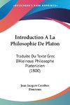 Introduction A La Philosophie De Platon