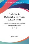 Etude Sur La Philosophie En France Au XIX Siecle