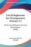 Lois Et Reglements Sur L'Enseignement Primaire V2