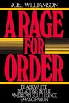 Williamson, J: Rage for Order