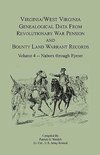 Virginia and West Virginia Genealogical Data from Revolutionary War Pension and Bounty Land Warrant Records, Volume 4  Nabors - Rymer