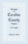 Marriages of Caroline County, Virginia, 1777-1853