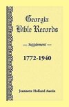 Georgia Bible Records, Supplement, 1772-1940