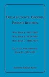 DeKalb County, Georgia, Probate Records