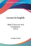 Lessons In English