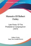 Memoirs Of Robert Finley