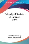 Coleridge's Principles Of Criticism (1895)