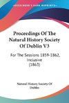 Proceedings Of The Natural History Society Of Dublin V3