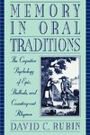 Rubin, D: Memory in Oral Traditions