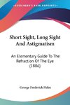 Short Sight, Long Sight And Astigmatism