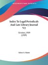 Index To Legal Periodicals And Law Library Journal V2