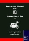 Instruction Manual for the MG Midget Sports Car