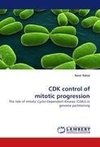 CDK control of mitotic progression