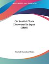 On Sanskrit Texts Discovered in Japan (1880)