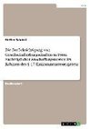 Die Berücksichtigung von Gesellschafterbürgschaften in Form nachträglicher Anschaffungskosten im Rahmen des § 17 Einkommensteuergesetz