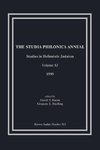 The Studia Philonica Annual, XI, 1999