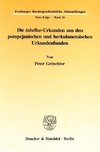 Die tabellae-Urkunden aus den pompejanischen und herkulanensischen Urkundenfunden