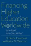 Financing Higher Education Worldwide