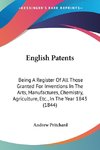 English Patents