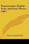 Representative English Prose And Prose Writers (1887)